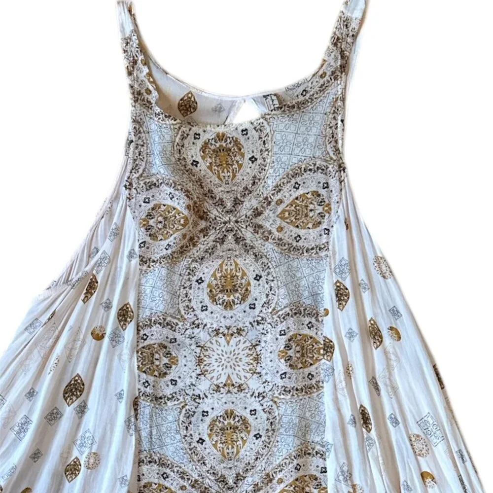 Free people into you paisley slip dress - Picture 6 of 8